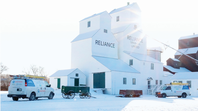 Inglis, Manitoba elevators